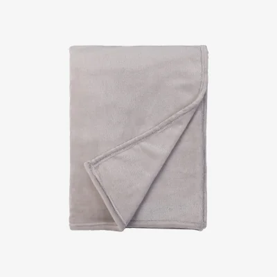 Homebase Fleece Throw 150x200cm - Mink