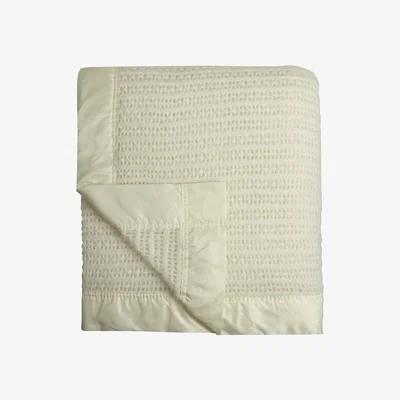 John Lewis John Atkinson by Hainsworth Monarch Pure Wool Blanket, Winter White