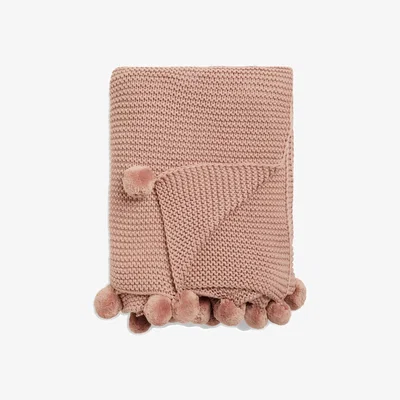 John Lewis little home at John Lewis Knitted Pom Throw