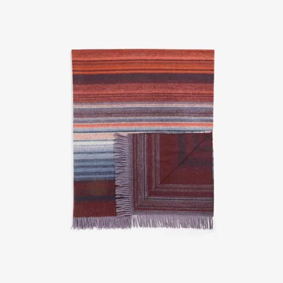John Lewis John Lewis & Partners Ombre Stripe Throw, Multi