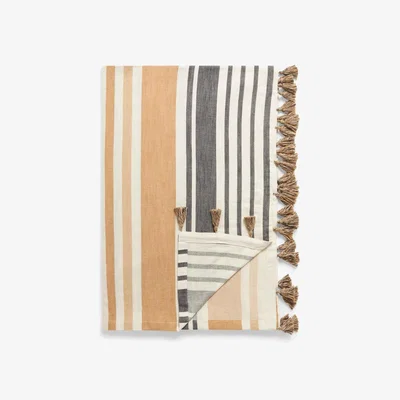 John Lewis John Lewis Sahara Stripe Throw, Multi