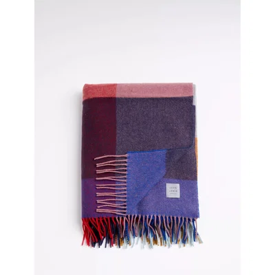 John Lewis John Lewis & Partners Colour Check Throw, Multi