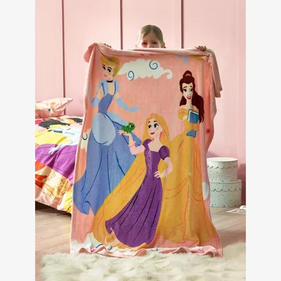 John Lewis Disney Princess Fleece Throw