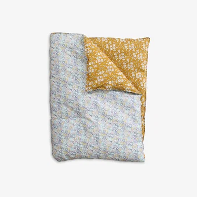 John Lewis Coco & Wolf Heirloom Quilt, Michelle Sea Green/Capel Mustard