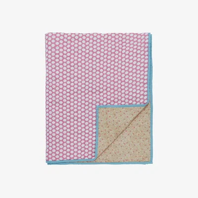 John Lewis Land & Shore Wilder Throw, Pink/Multi