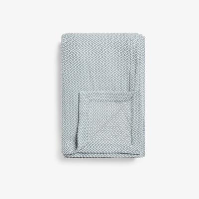 John Lewis John Lewis Ava Heringbone Mix Bedspread, Grey