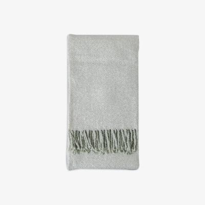 John Lewis Kilburn & Scott Herringbone Faux Mohair Throw