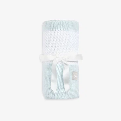 John Lewis The Little Tailor Stripe Cotton Knit Baby Blanket