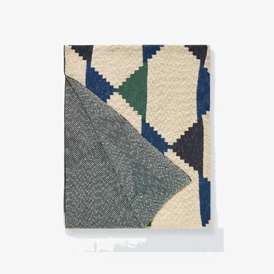 John Lewis John Lewis Stack Geo Knitted Throw, Multi