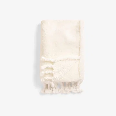 John Lewis ANYDAY John Lewis & Partners Teddy Plush Throw