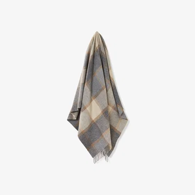 John Lewis Bronte by Moon Window Pane Merino Wool Throw, Multi