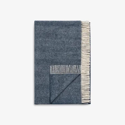 John Lewis John Lewis Herringbone Shetland Lambswool Throw