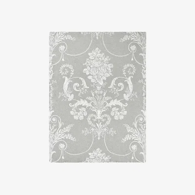 John Lewis Laura Ashley Josette Throw, Steel