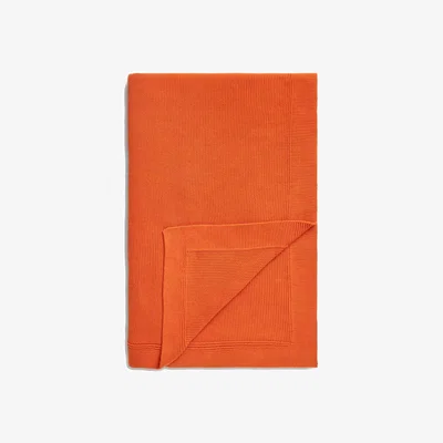 John Lewis John Lewis Rye Plain Knit Throw