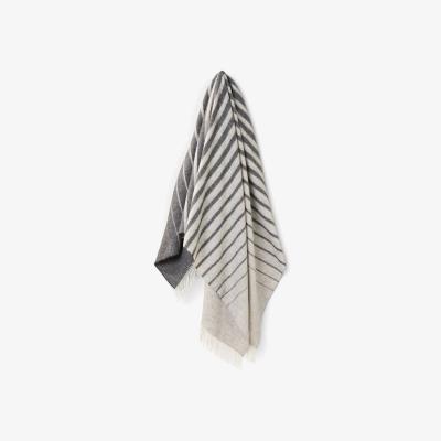 John Lewis Bronte by Moon Albion Merino Wool Throw, Grey