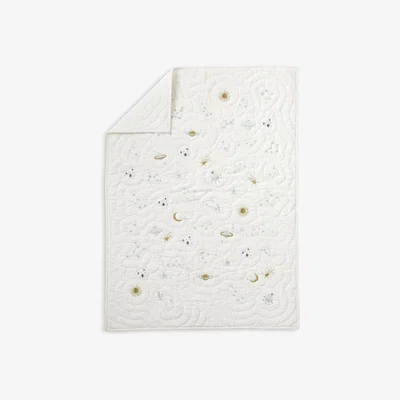 John Lewis Pottery Barn Kids Tiny Stargazer Toddler Quilted Bedspread, 91x 127cm, Multi