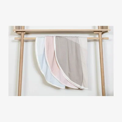 John Lewis Stokke Circular Organic Cotton Knit Blanket, Mint