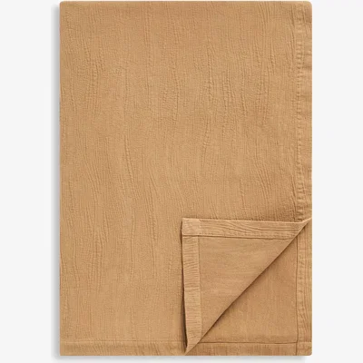 John Lewis John Lewis Ripple Matalesse Bedspread, Caramel