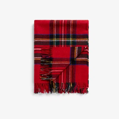 John Lewis Bronte by Moon Royal Stewart Throw, Red / Multi