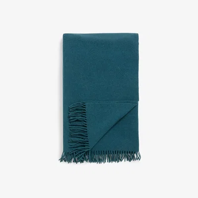 John Lewis John Lewis & Partners Plain Wool Throw