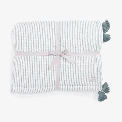 John Lewis The Little Tailor Woodland Print Quilted Bedspread
