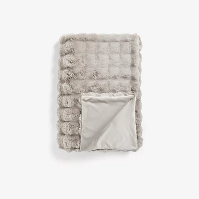 John Lewis John Lewis Wave Fur Throw