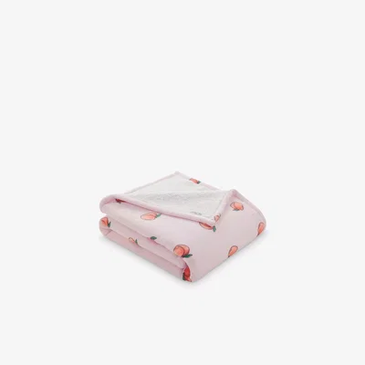 John Lewis Skinnydip Peachy Throw, Pale Pink