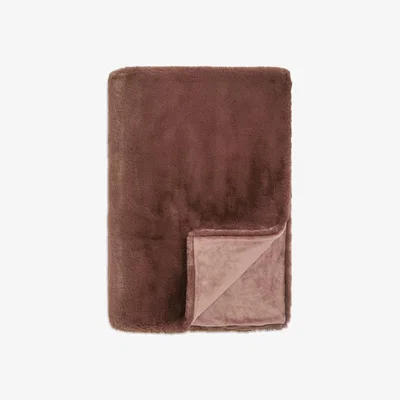 John Lewis John Lewis Faux Fur Throw