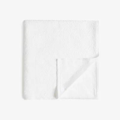 John Lewis John Lewis & Partners Matelasse Bedspread, White