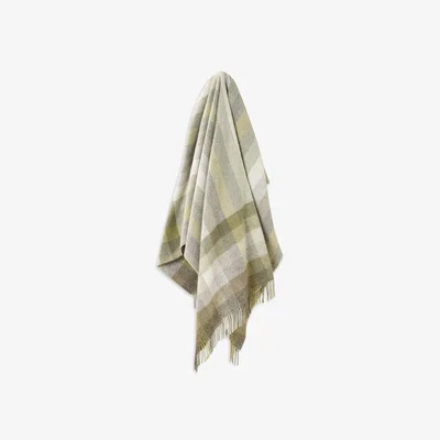 John Lewis Bronte by Moon Woodale Throw, Olive
