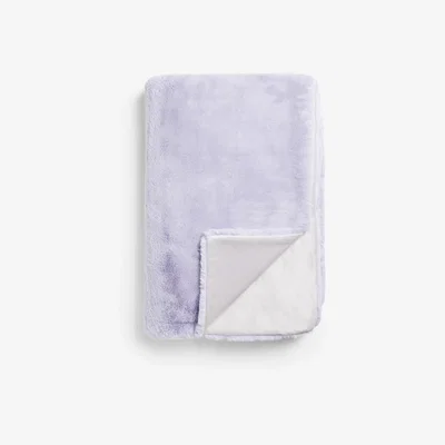 John Lewis John Lewis Premium Faux Fur Throw