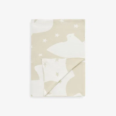 John Lewis John Lewis Peace Birds Throw, Natural