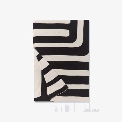 John Lewis John Lewis x John Cooper Tarn Geo Throw, Monochrome