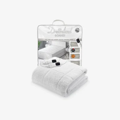 John Lewis Dreamland Sherpa Electric Underblanket