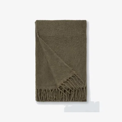 John Lewis John Lewis Mohair Effect Plain Throw
