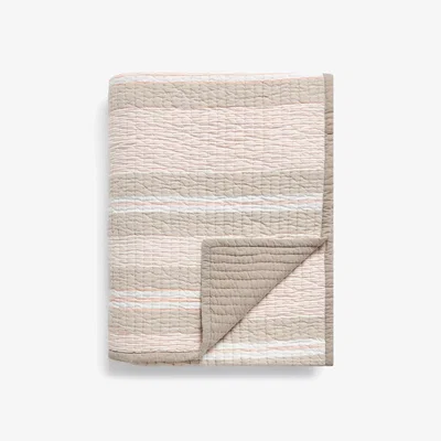 John Lewis John Lewis Classic Quilted Bedspread, Pink/Multi