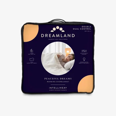 John Lewis Dreamland Heated Overblanket, Ivory