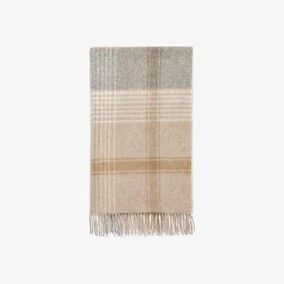 John Lewis Bronte by Moon Classic Check British Wool Throw