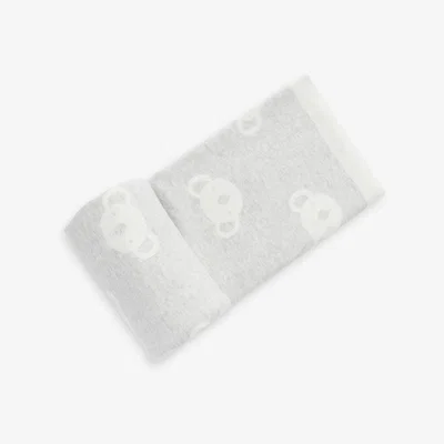 John Lewis Purebaby Organic Cotton Koala Blanket, Grey
