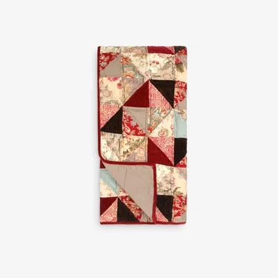John Lewis John Lewis & Partners Patchwork Bedspread, Ruby