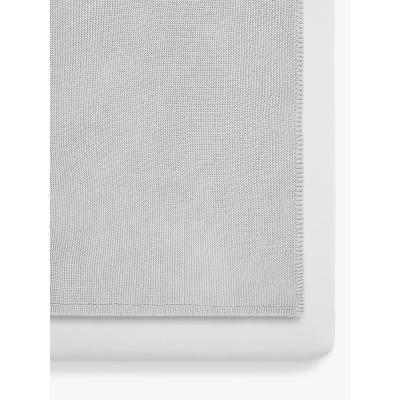 John Lewis Snüz Baby Crib Fitted Sheets and Cellular Blanket, 3 Piece Set, Grey
