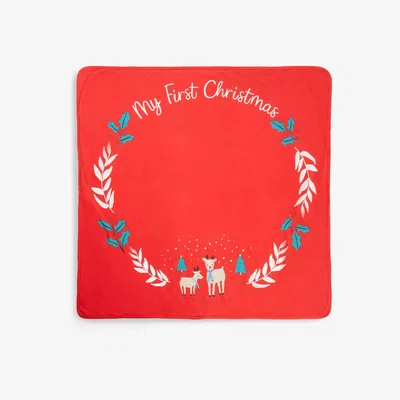 John Lewis John Lewis & Partners My First Christmas Reindeer Blanket