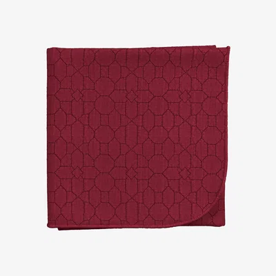 John Lewis Museums & Galleries V&A Chinoiserie Throw, Red