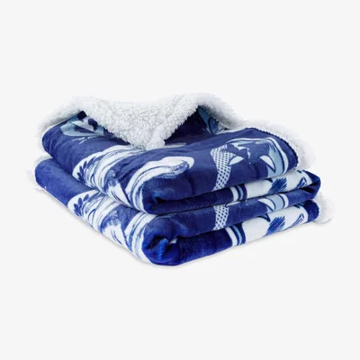 John Lewis Disney Marvel Avengers Comic Sherpa Fleece Throw