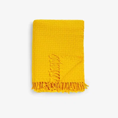 John Lewis John Lewis & Partners Basket Weave Throw