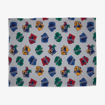 John Lewis Harry Potter Sherpa Fleece Throw, Multi