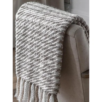 John Lewis Gallery Direct Houndstooth Woven Throw