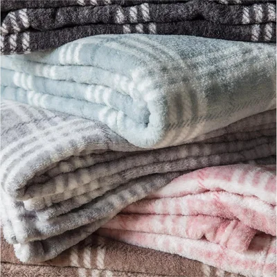 John Lewis Gallery Direct Checkmate Flannel Fleece Throw