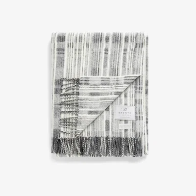 John Lewis Bronte by Moon Multi Stripe Throw, Mono