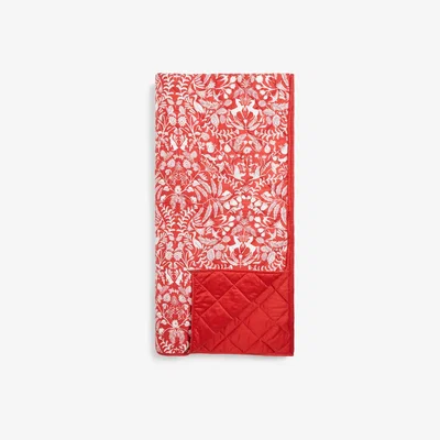 John Lewis John Lewis Woodland Fable Quilted Bedspread, Red